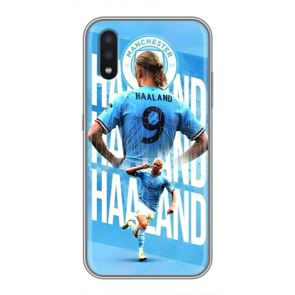 Чехол с принтом «Erling Haaland» для Samsung Galaxy A01