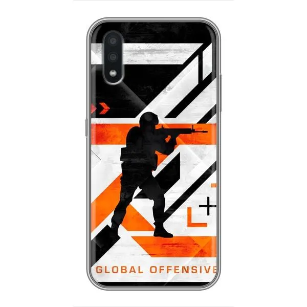 Чохол з принтом «Cs:Go» для Samsung Galaxy A01 Чохол з принтом «Cs:Go» для Samsung Galaxy A01