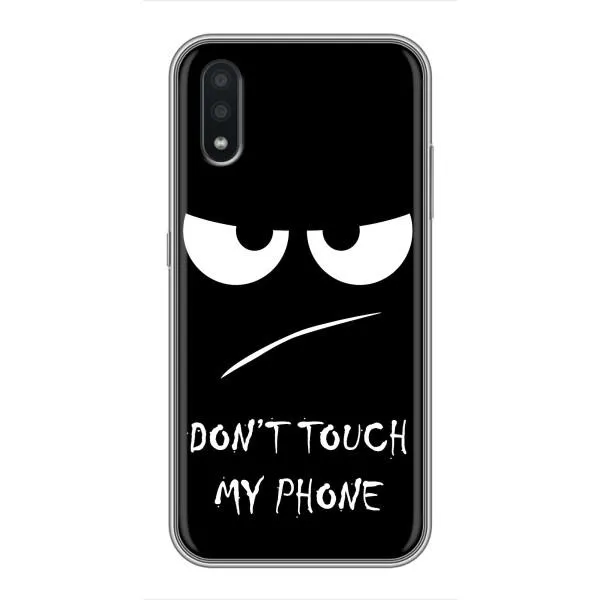 Чехол с принтом «Dont Touch» для Samsung Galaxy A01