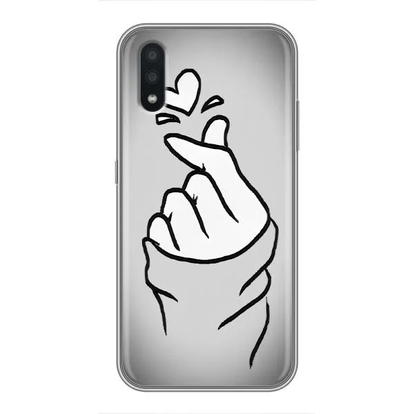 Чехол с принтом «Значок Love» для Samsung Galaxy A01