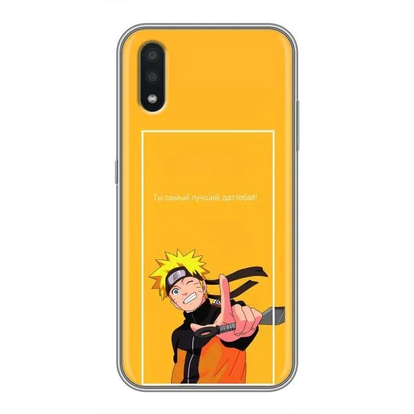 Чохол з принтом «Аніме Наруто» для Samsung Galaxy A01