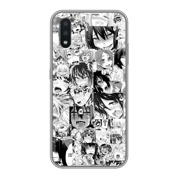 Чохол з принтом «Ahegao manga» для Samsung Galaxy A01