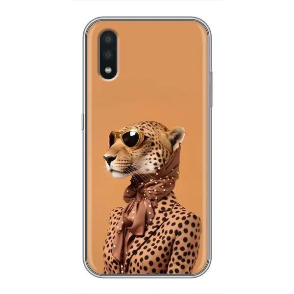 Чехол с принтом «Стильный леопард» для Samsung Galaxy A01 Чехол с принтом «Стильный леопард» для Samsung Galaxy A01