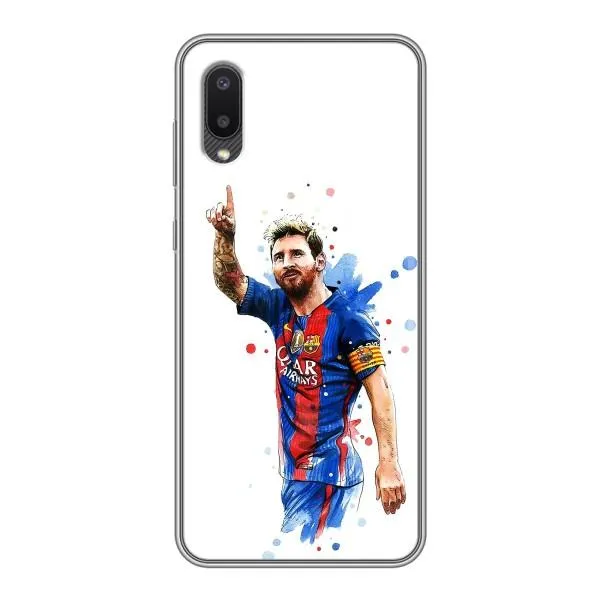 Чехол с принтом «Лео Месси» для Samsung Galaxy A02