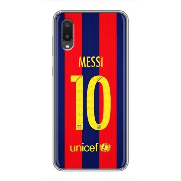 Чехол с принтом «Messi Barca 10» для Samsung Galaxy A02