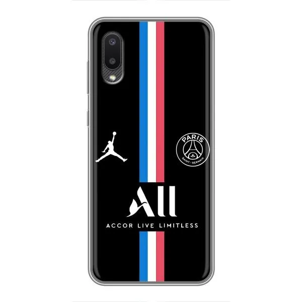 Чехол с принтом «футболка ПСЖ» для Samsung Galaxy A02
