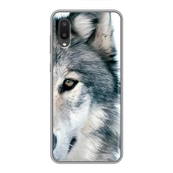 Чехол с принтом «Волк» для Samsung Galaxy A02