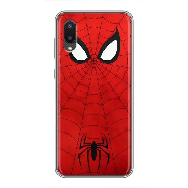 Чохол з принтом «Павук (Марвел)» для Samsung Galaxy A02