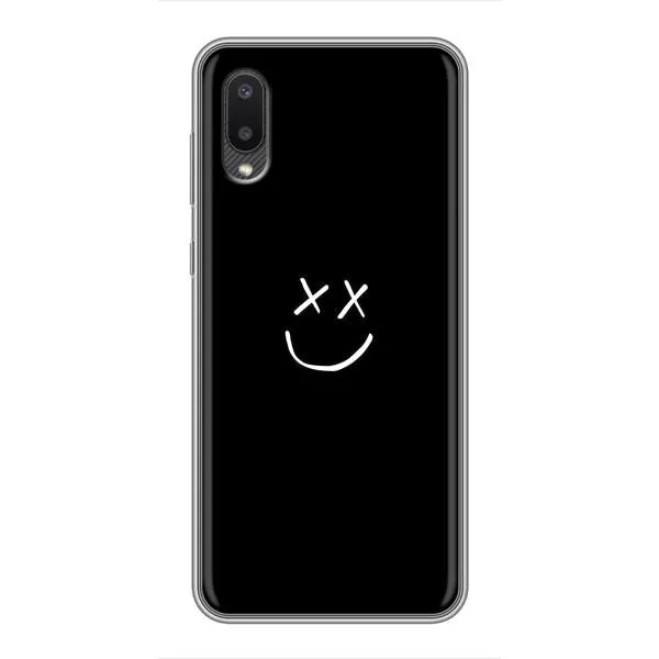 Чохол з принтом «Смайл» для Samsung Galaxy A02