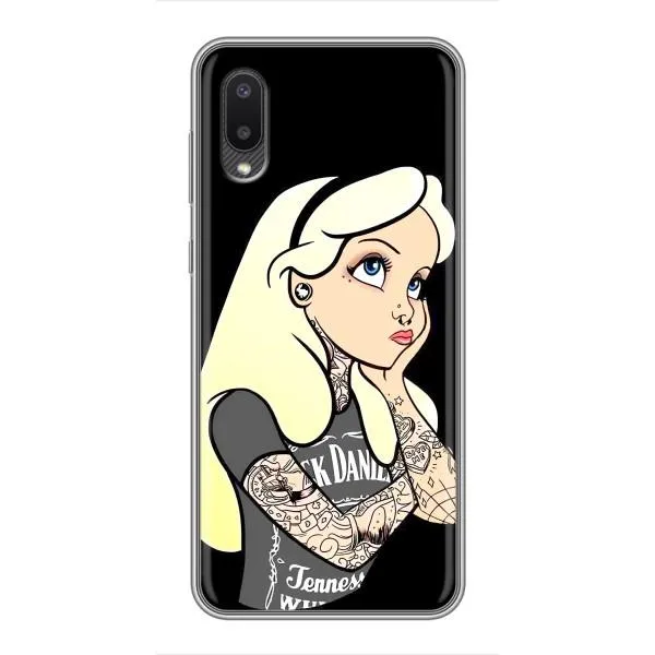 Чехол с принтом «Девочка в тату» для Samsung Galaxy A02