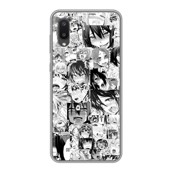 Чохол з принтом «Ahegao manga» для Samsung Galaxy A02