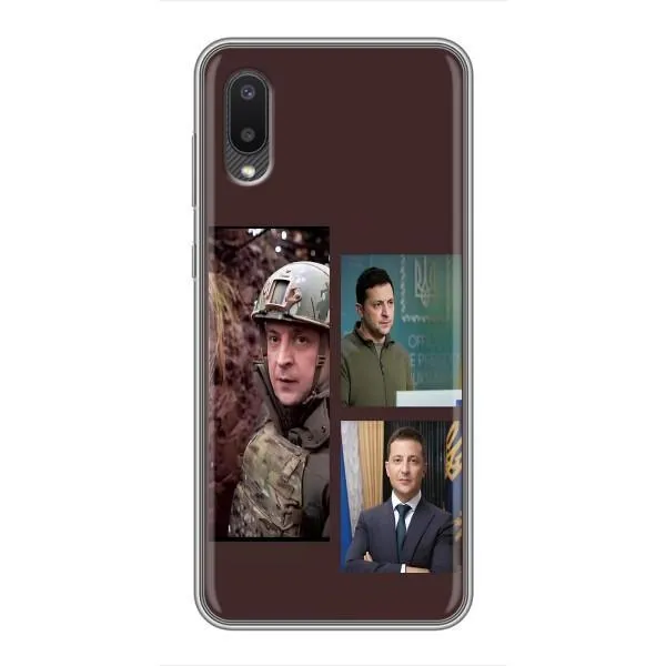 Чохол з принтом «Президент» для Samsung Galaxy A02