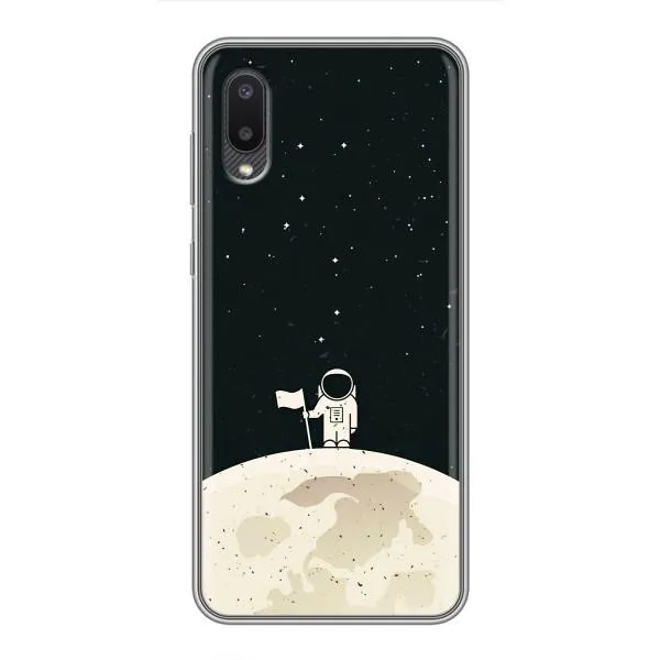 Чехол с принтом «На луне» для Samsung Galaxy A02