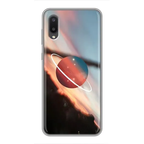 Чехол с принтом «Сатурн» для Samsung Galaxy A02