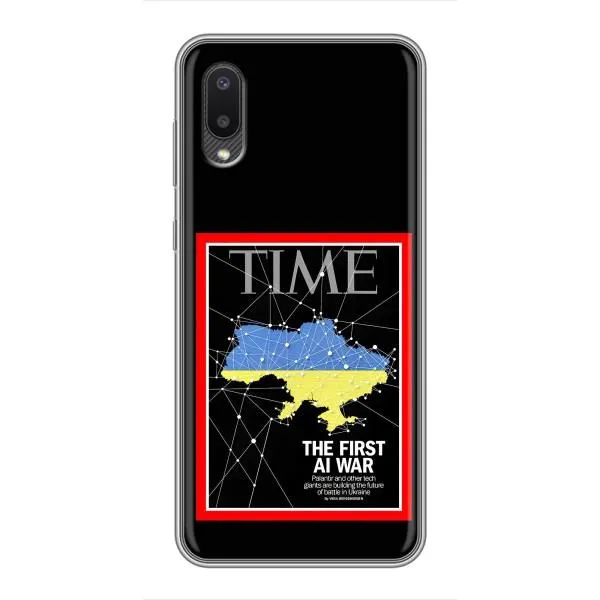 Чехол с принтом «TIME Ukraine» для Samsung Galaxy A02