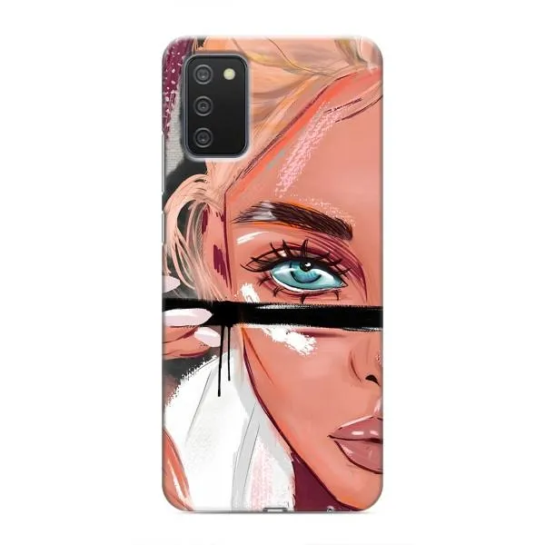 Чехол с принтом «Макияж» для Samsung Galaxy A02s