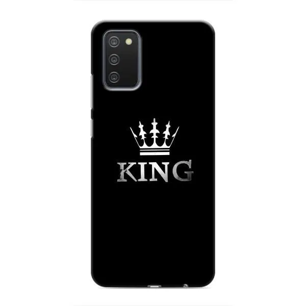 Чохол з принтом «KING» для Samsung Galaxy A02s