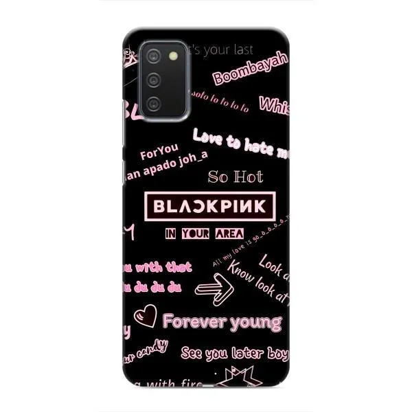 Чехол с принтом «BLACKPINK» для Samsung Galaxy A02s