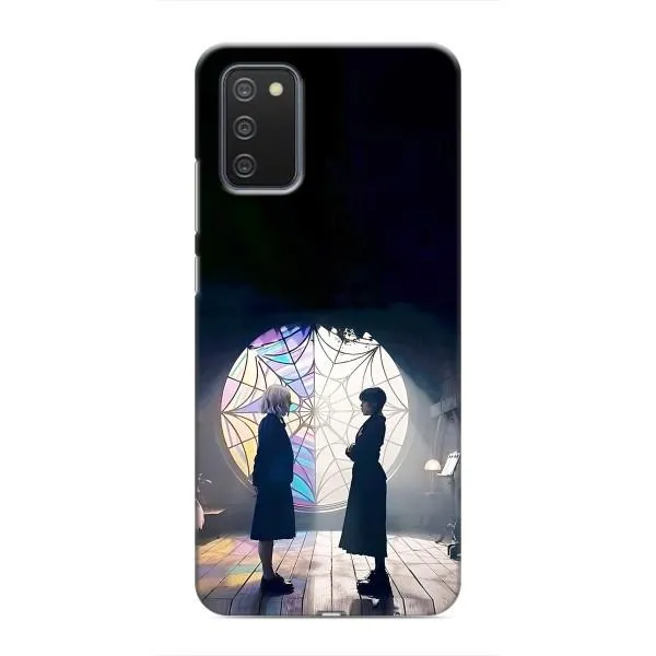 Чехол с принтом «Уэнздей и Инид» для Samsung Galaxy A02s
