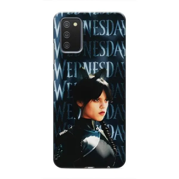 Чехол с принтом «Уэнздей кошка» для Samsung Galaxy A02s