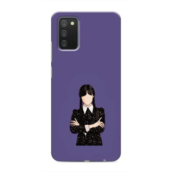 Чехол с принтом «Уэнздей в черном» для Samsung Galaxy A02s