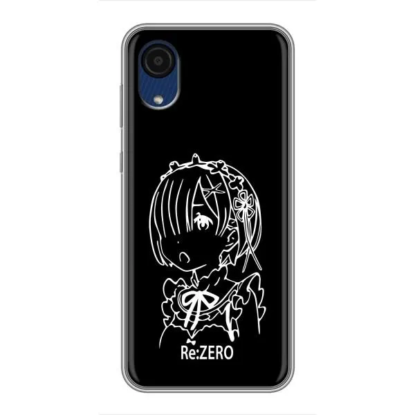 Чехол с принтом «Re: Zero» для Samsung Galaxy A03 Core Чехол с принтом «Re: Zero» для Samsung Galaxy A03 Core