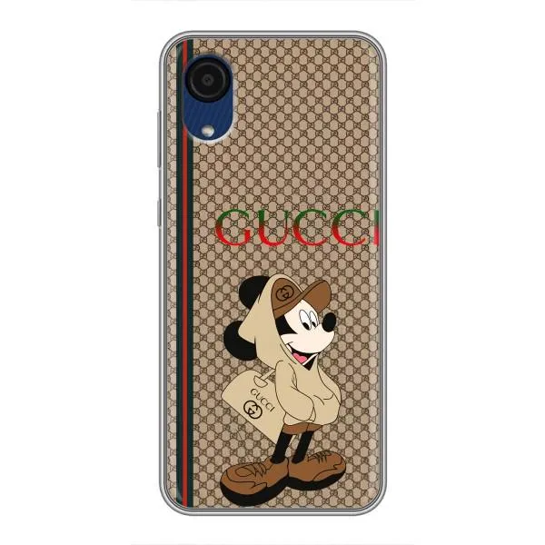 Чехол с принтом «Mickey GUCCI» для Samsung Galaxy A03 Core Чехол с принтом «Mickey GUCCI» для Samsung Galaxy A03 Core