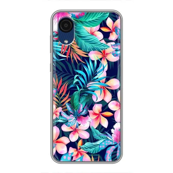 Чехол с принтом «Красочные цветы» для Samsung Galaxy A03 Core Чехол с принтом «Красочные цветы» для Samsung Galaxy A03 Core