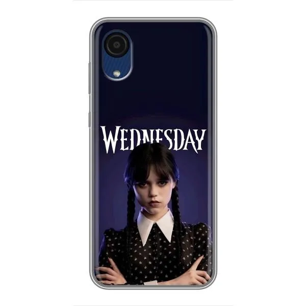 Чохол з принтом «Wednesday» для Samsung Galaxy A03 Core