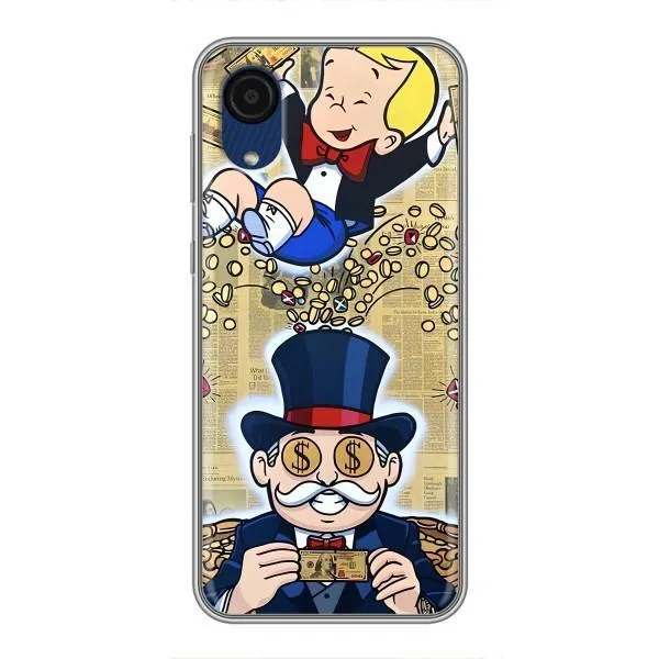 Чехол с принтом «Монополия Мен» для Samsung Galaxy A03 Core