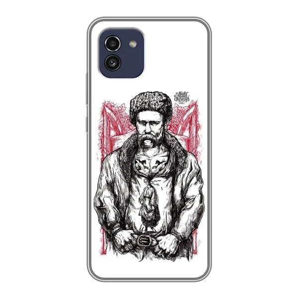 Чехол с принтом «Козак Шевченко» для Samsung Galaxy A03 (A035)