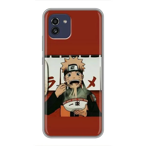 Чехол с принтом «Наруто с лапшой» для Samsung Galaxy A03 (A035)