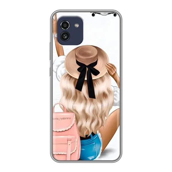 Чехол с принтом «Путешествие» для Samsung Galaxy A03 (A035)