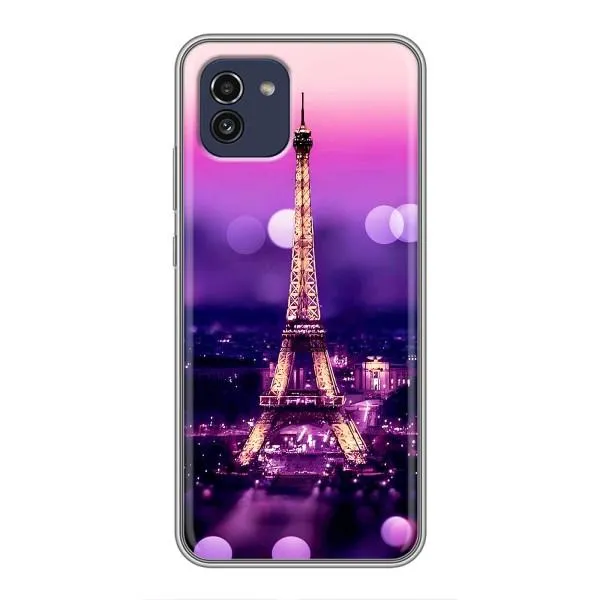 Чехол с принтом «Париж Башня» для Samsung Galaxy A03 (A035)