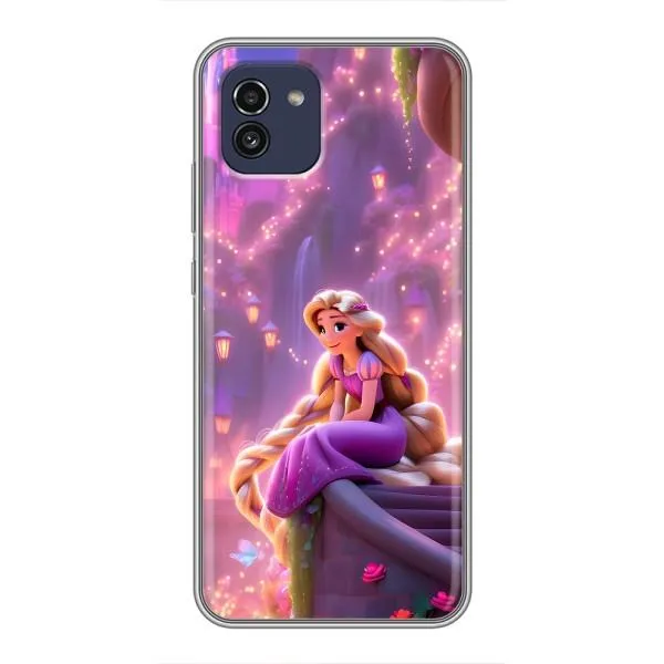 Чехол с принтом «Рапунцель в замке» для Samsung Galaxy A03 (A035)
