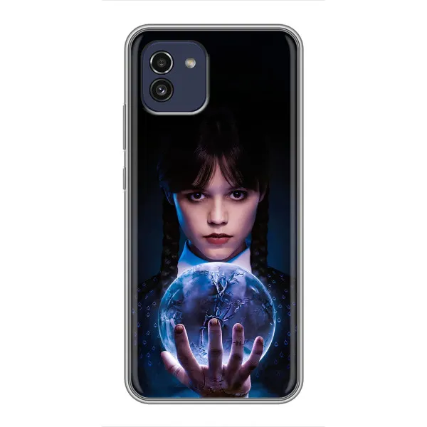 Чехол с принтом «Магическая сфера Уэнздей» для Samsung Galaxy A03 (A035)