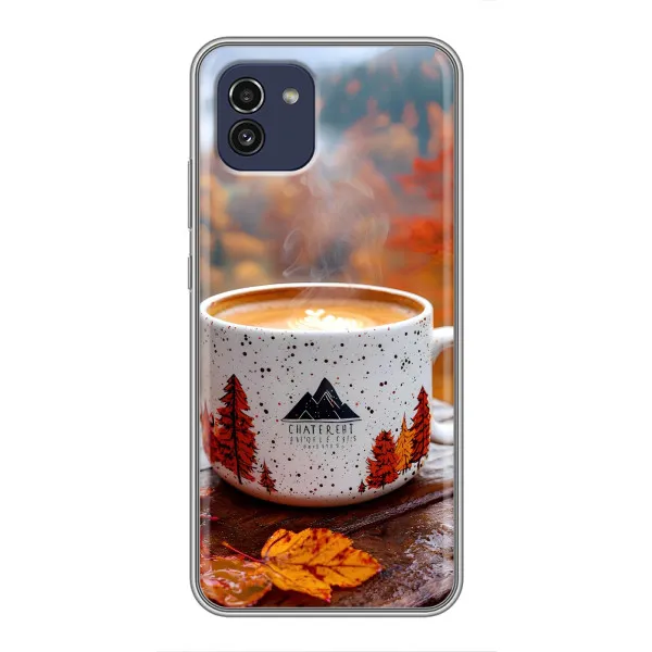 Чехол с принтом «Кофе на природе» для Samsung Galaxy A03 (A035) Чехол с принтом «Кофе на природе» для Samsung Galaxy A03 (A035)