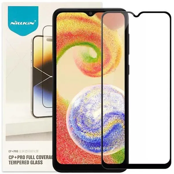 Захисне скло Nillkin (CP+PRO) для Samsung Galaxy A04 / A04s / A04e — Чорний — фото 1