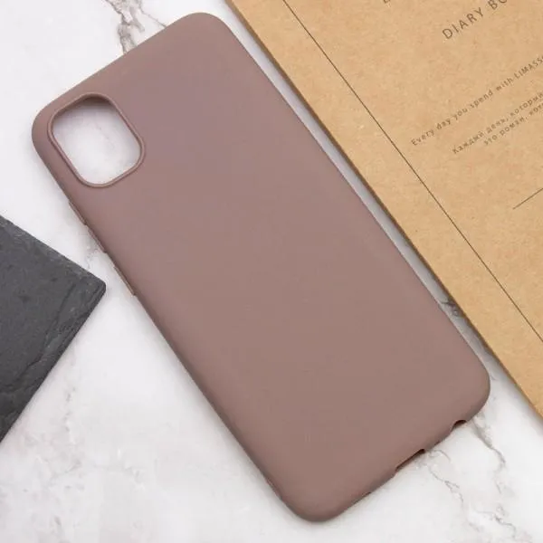 Силиконовый чехол Candy для Samsung Galaxy A04 — Коричневый — фото 4 Силиконовый чехол Candy для Samsung Galaxy A04 — Коричневый — фото 4