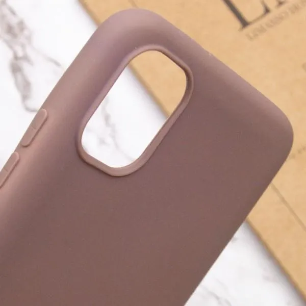 Силиконовый чехол Candy для Samsung Galaxy A04 — Коричневый — фото 5 Силиконовый чехол Candy для Samsung Galaxy A04 — Коричневый — фото 5