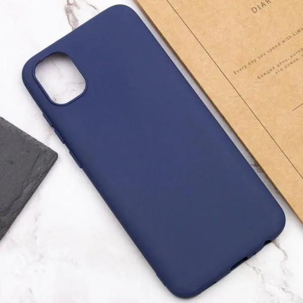 Силиконовый чехол Candy для Samsung Galaxy A04 — Синий — фото 5 Силиконовый чехол Candy для Samsung Galaxy A04 — Синий — фото 5