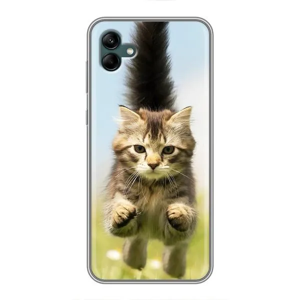 Чохол з принтом «Прижок кота» для Samsung Galaxy A04