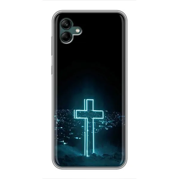 Чехол с принтом «Крест и город» для Samsung Galaxy A04 Чехол с принтом «Крест и город» для Samsung Galaxy A04