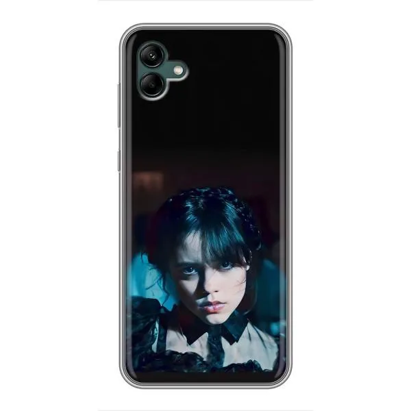 Чехол с принтом «взгляд Уэнздей» для Samsung Galaxy A04 Чехол с принтом «взгляд Уэнздей» для Samsung Galaxy A04