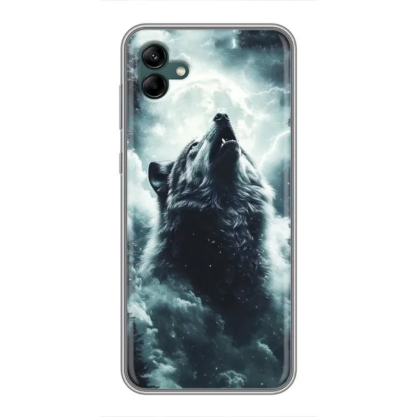 Чехол с принтом «Волк в облаках» для Samsung Galaxy A04 Чехол с принтом «Волк в облаках» для Samsung Galaxy A04
