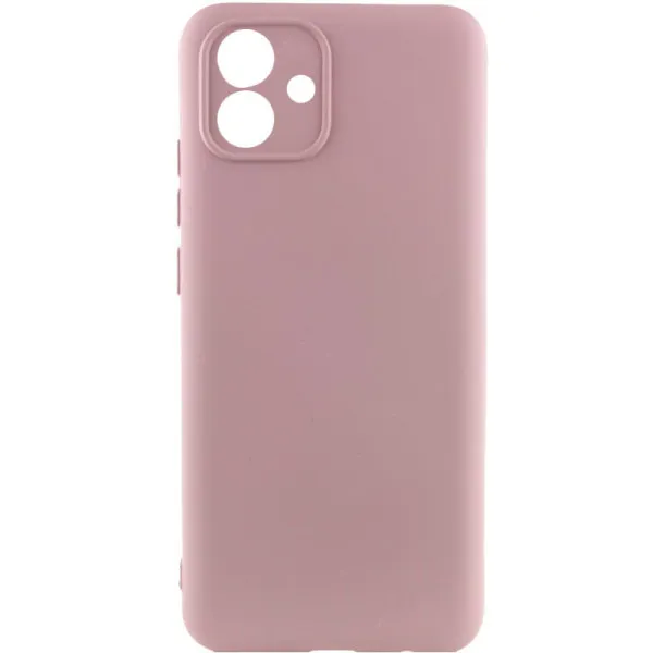 Чехол Silicone Cover Ummi Lakshmi Full Camera (AA) для Samsung Galaxy A04e — Розовый