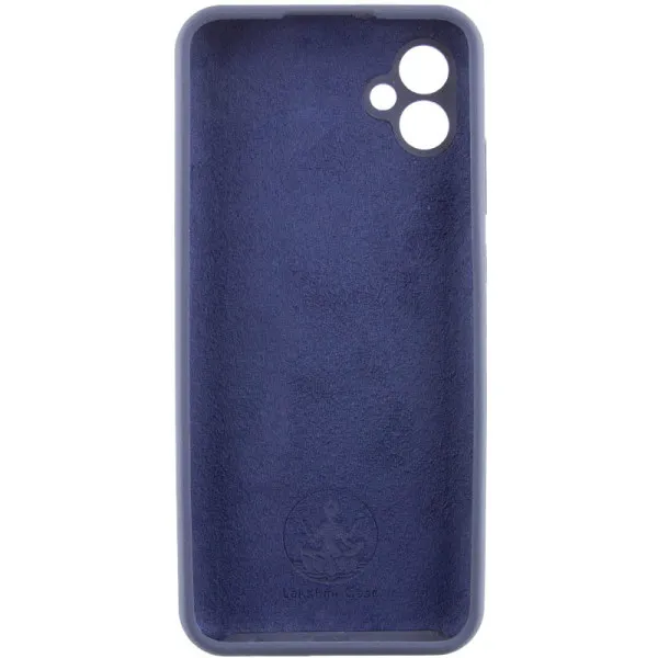 Чехол Silicone Cover Lakshmi Full Camera (AAA) для Samsung Galaxy A04e — Темно-синий — фото 3