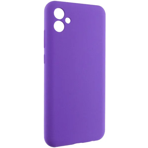 Чехол Silicone Cover Lakshmi Full Camera (AAA) для Samsung Galaxy A04e — Фиолетовый — фото 2 Чехол Silicone Cover Lakshmi Full Camera (AAA) для Samsung Galaxy A04e — Фиолетовый — фото 2