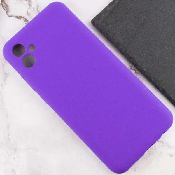 Чехол Silicone Cover Lakshmi Full Camera (AAA) для Samsung Galaxy A04e — Фиолетовый — фото 5 Чехол Silicone Cover Lakshmi Full Camera (AAA) для Samsung Galaxy A04e — Фиолетовый — фото 5