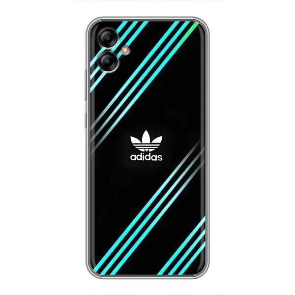 Чехол с принтом «Адидас с полосами» для Samsung Galaxy A04e (A042)